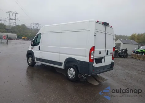 2014 Ram Promaster 2500 High Roof from USA, damaged, VIN 3C6TRVCD7EE120205